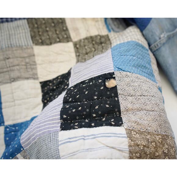 Vintage Scofield Tacoma Quilt Patchwork Jacket Womens One size - Picture 9 of 10